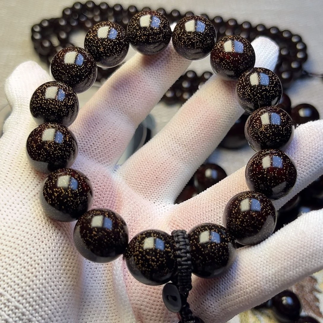 ༗***༻檀香紫檀（小叶紫檀）1.5 15颗爆星