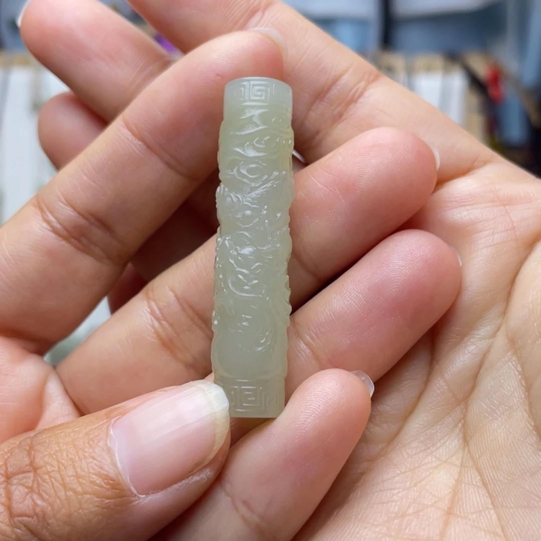 昱***含和田玉未镶嵌吊坠(不含链)