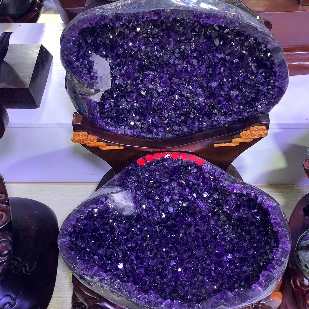 未镶嵌大型摆件（非配饰）紫晶