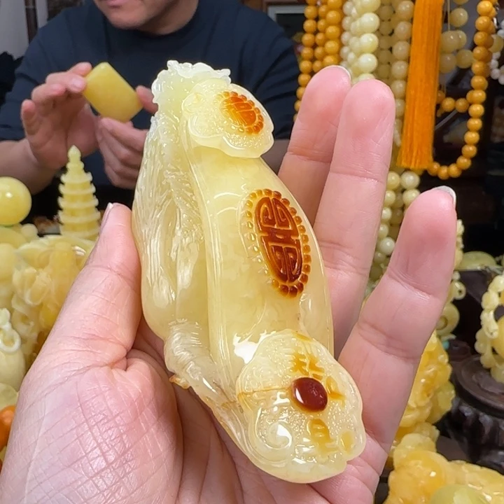 蜜蜡珠宝奇石未镶嵌微瑕