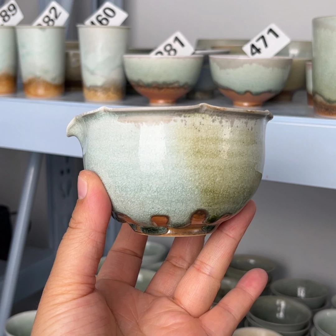 瓷杯子我们观山观水观自在