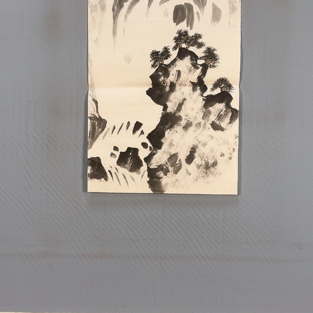 国画159 牡丹等各种树木