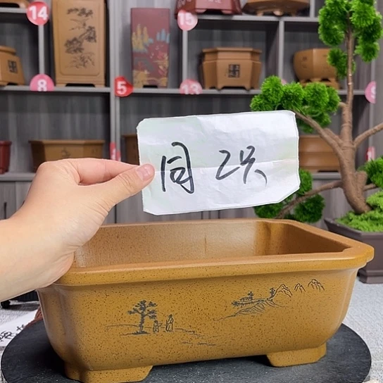 念***诚紫砂花盆紫砂第一