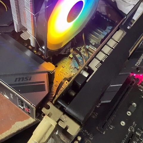 晨***I510600kf主板台式机用电脑用