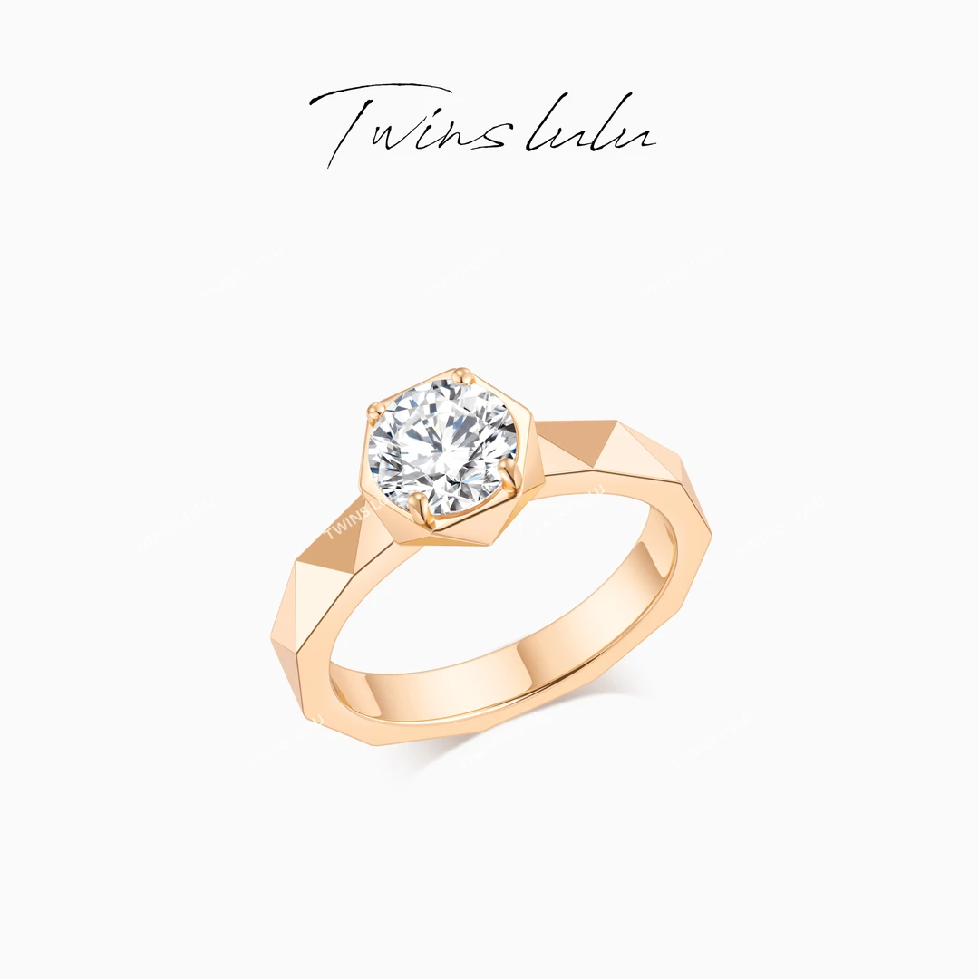 TWINS LULU 轻奢小众时尚经典饰品戒指TSS6936