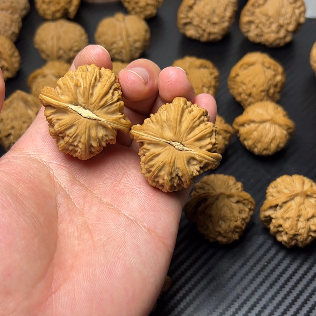 *****文玩核桃把件白狮子41+