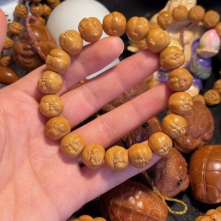 橄榄核手串/手链猴头1.45百态