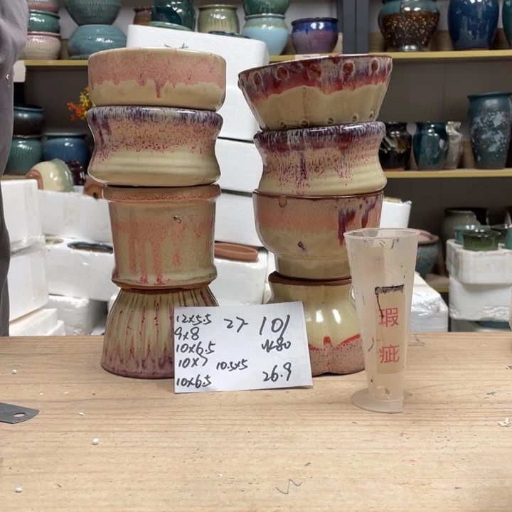 紫砂花盆多肉花盆微瑕101