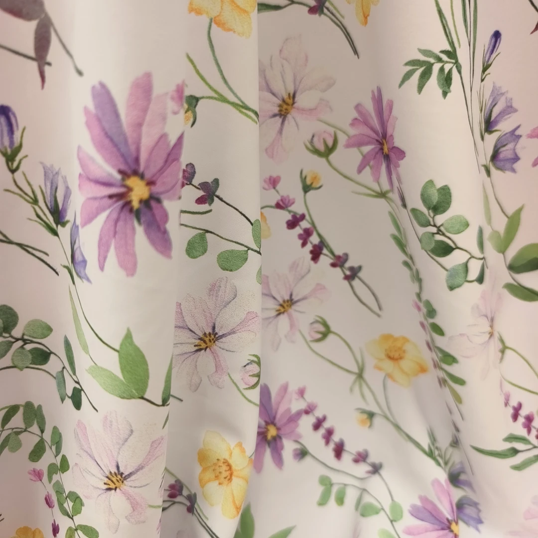 碎花弹力破卡面料，不透有弹可做裙子上衣裤子等服装面料