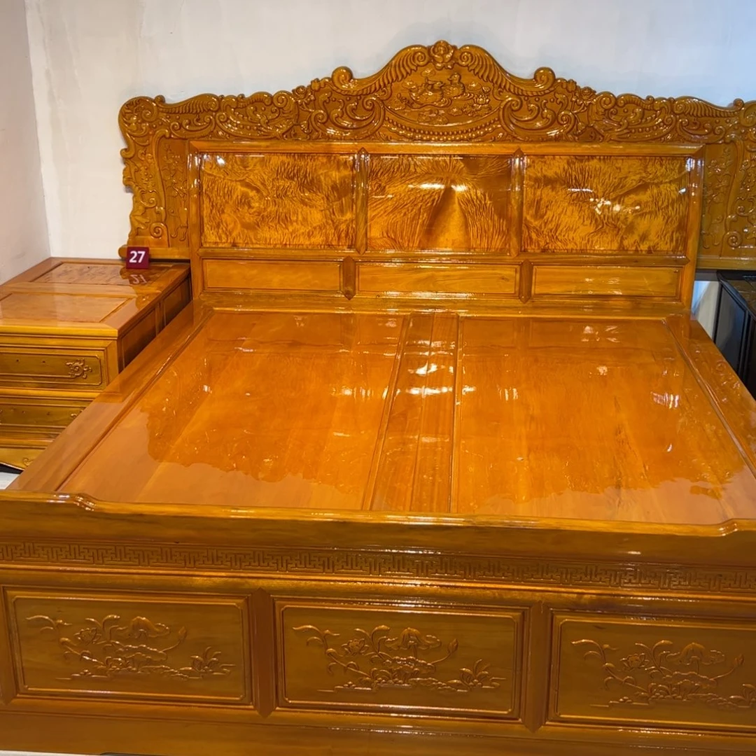 冯***波金丝楠金丝楠家具高低床三件套