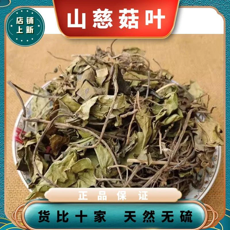 野生山慈菇叶中草药山茨菇叶独蒜兰叶中药材无硫干货另售金银花