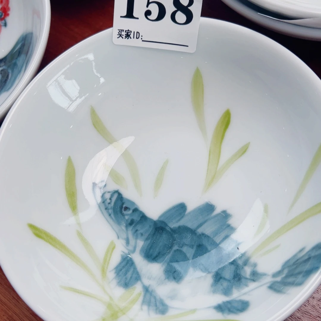 景德镇胖胖碗景德镇陶瓷手工手绘制作