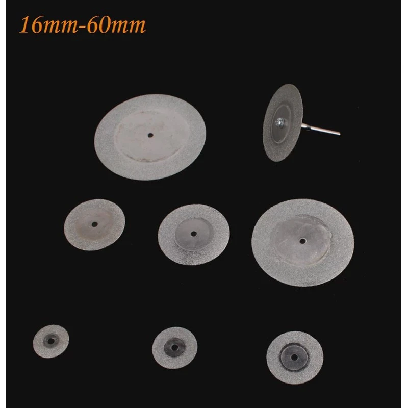 美科 16-60mm金刚石切割片 牙磨片 电磨用金刚砂打磨片 玉石切片