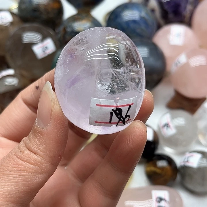 紫晶88克紫水晶把玩未镶嵌