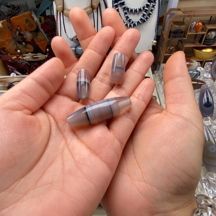 风***后玛瑙/玉髓颈饰未镶嵌