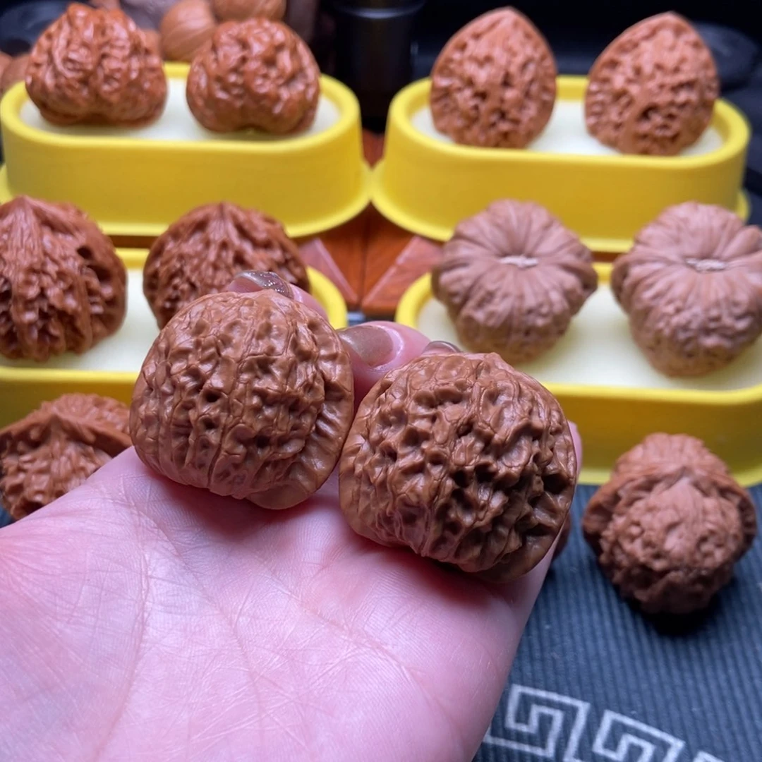 文玩核桃把件贝*贝石门元宝