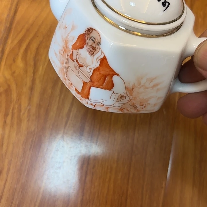 清***舞陶瓷摆件不固定一件口沿有磕