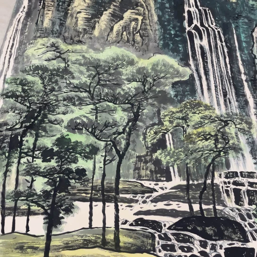 生***林横款臻弘，字画，中堂