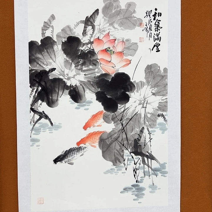 国画李文峰的画作