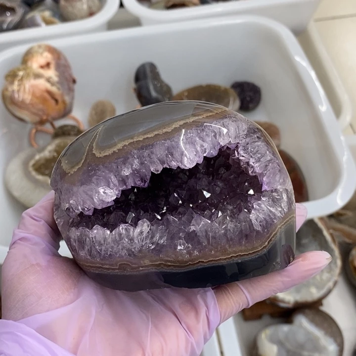 紫晶珠宝半成品未镶嵌37