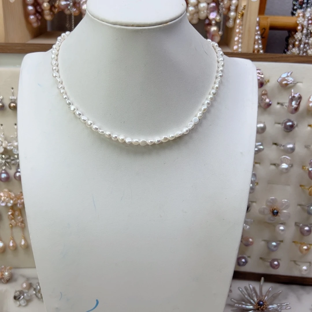 淡水珍珠合金手绳