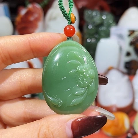 和田玉（碧玉）未镶嵌挂件