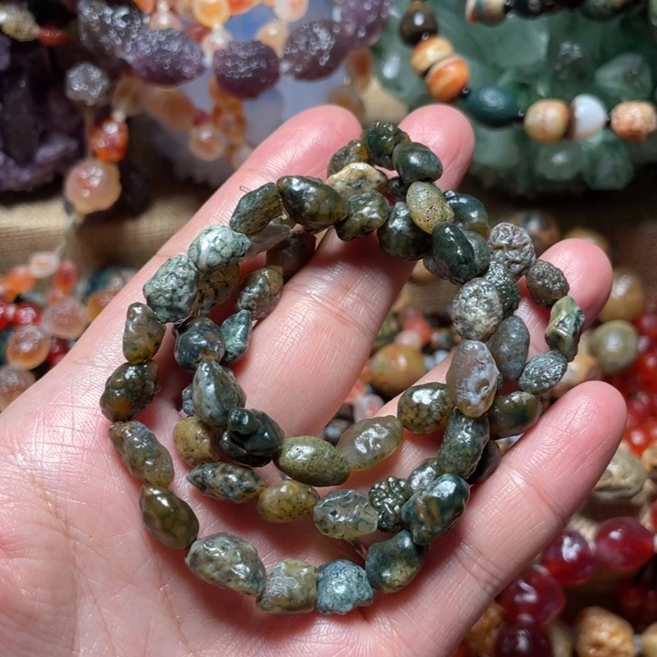 林***玉玛瑙/玉髓未镶嵌手链