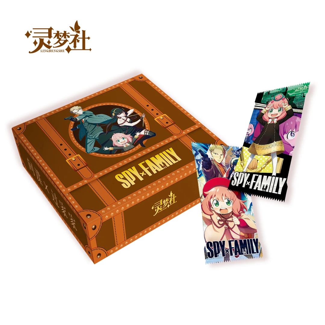 R【拆卡-宠粉】灵梦社 间谍过家家 花生日记国卡二创收藏卡牌（代拆