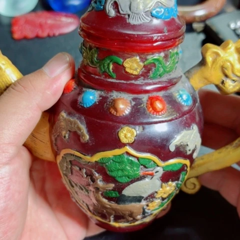 吊坠紫金钵盂菩提