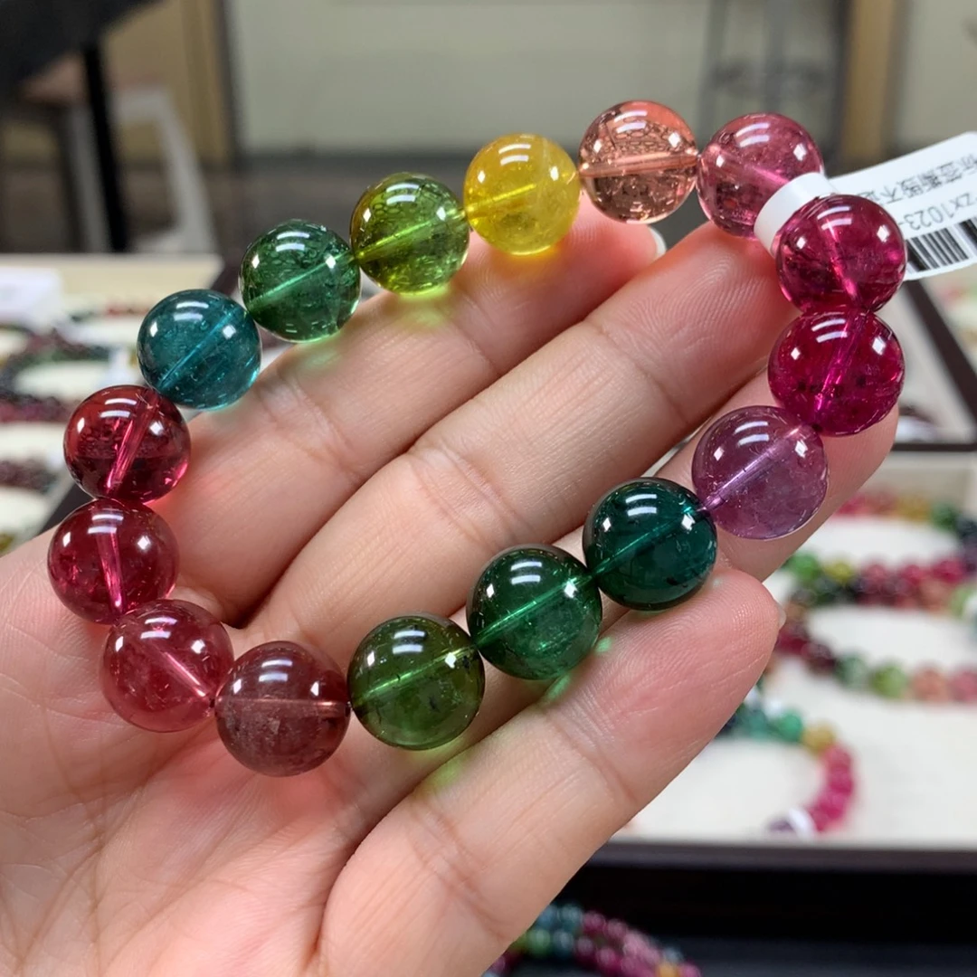 手链碧玺未镶嵌12.9左右