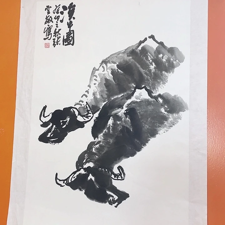 国画张圣敏先生纯手绘作品