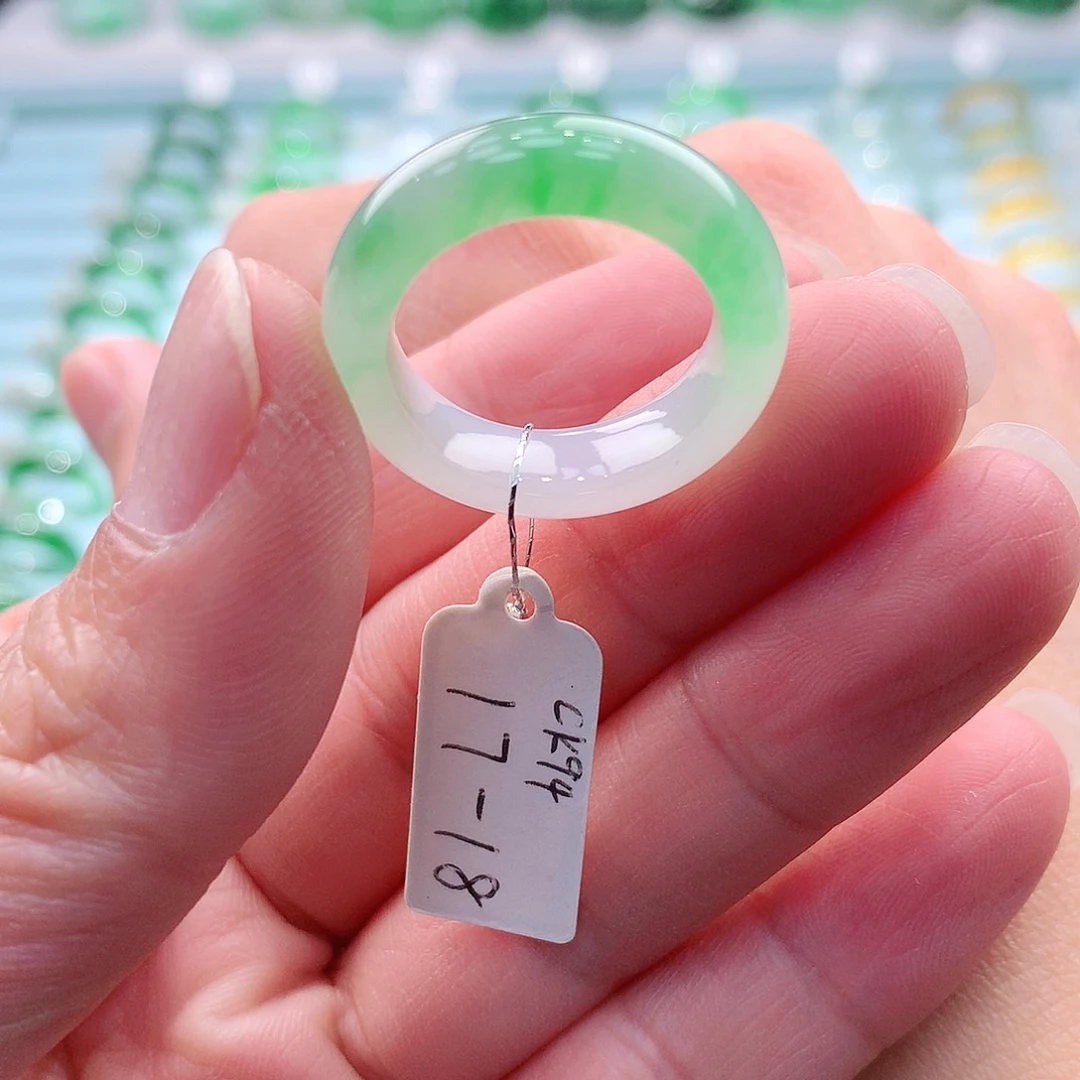 未镶嵌戒指翡翠A货缅甸翡翠