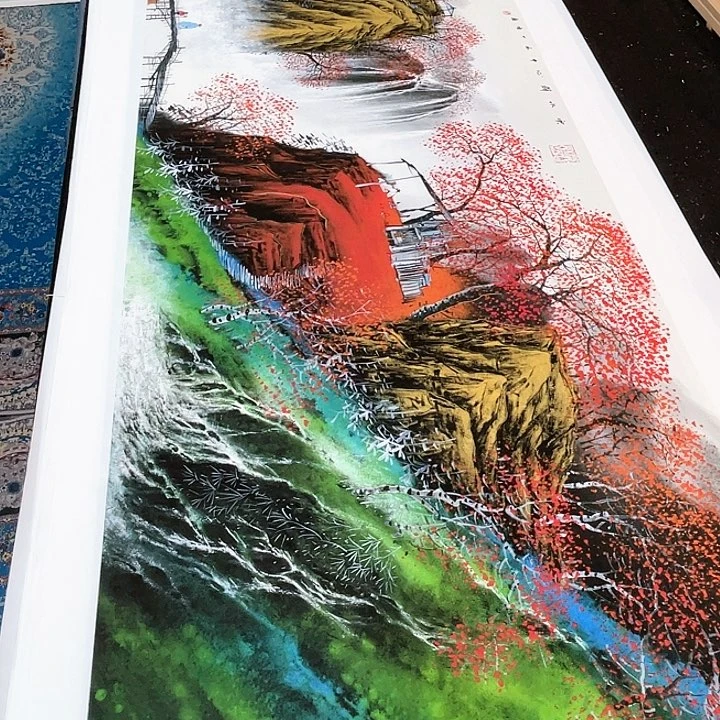 国画书画描金拓染金石传拓手写