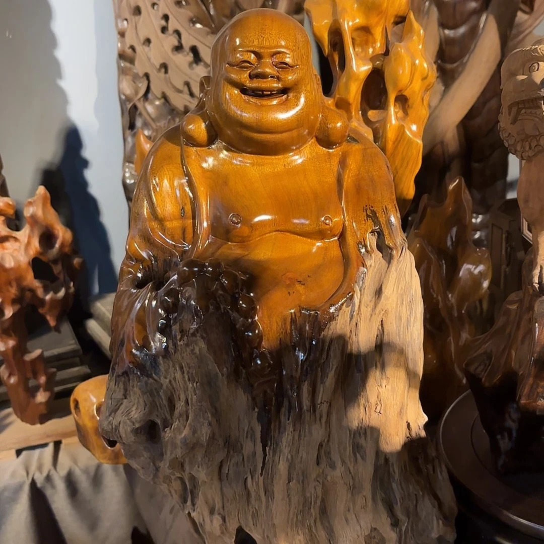 金丝楠金丝楠木笑口常开