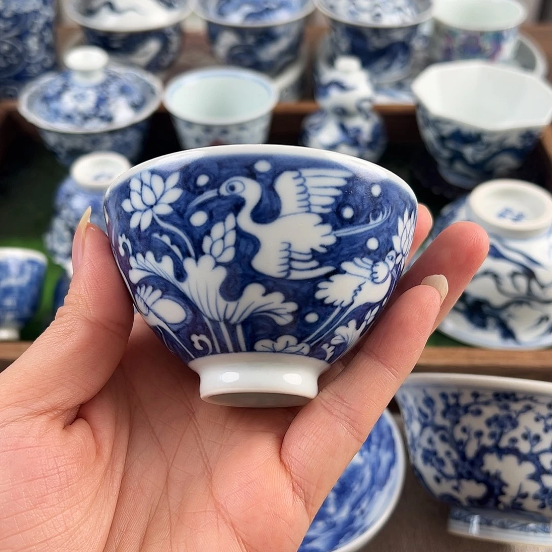 瓷杯子手工手绘杯子微瑕