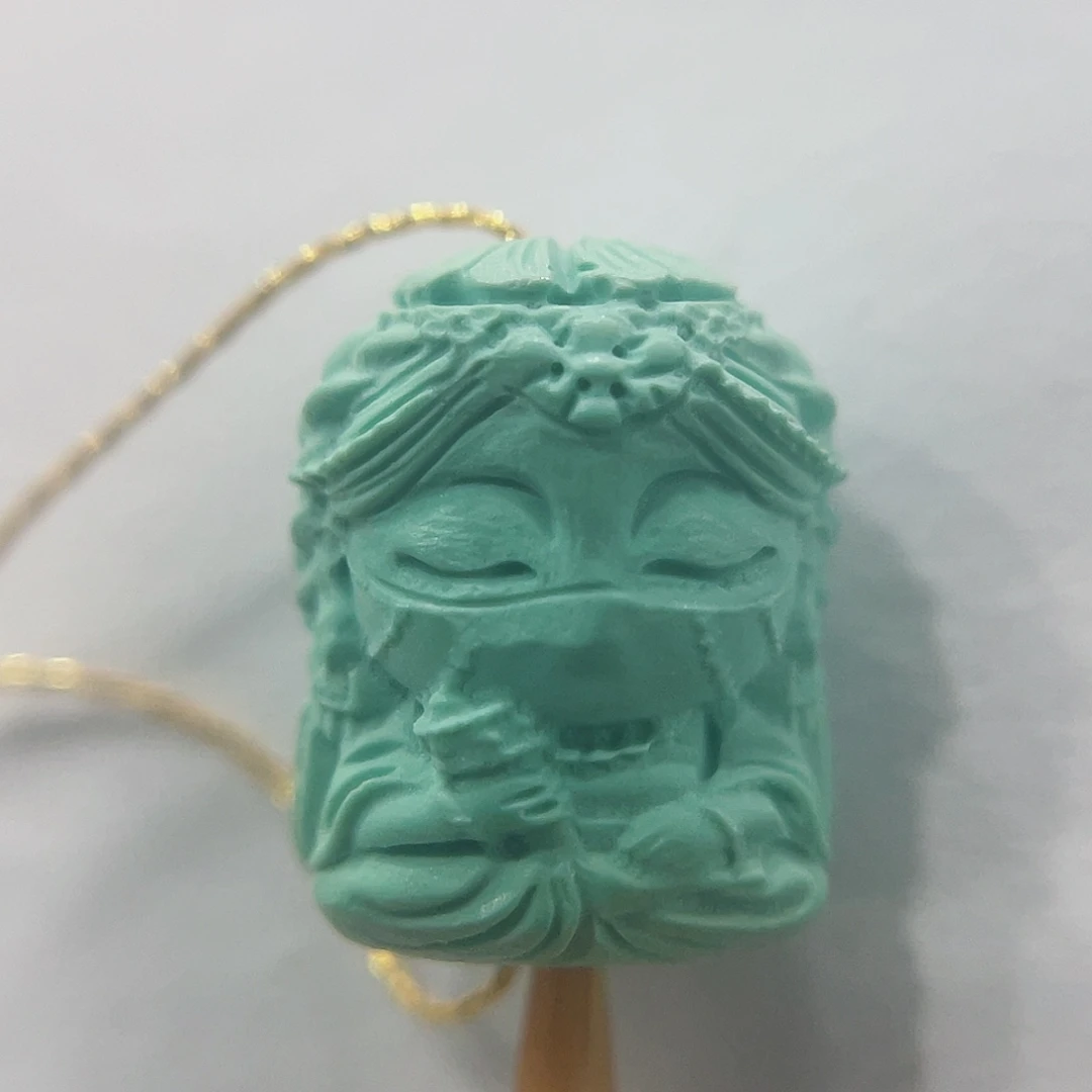 未镶嵌绿松石珠宝奇石