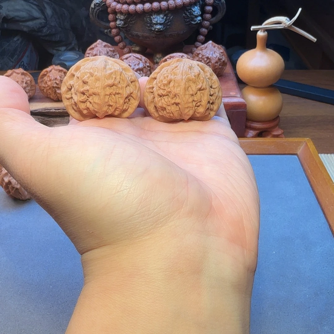 文玩核桃把件39尺寸邢台宫灯