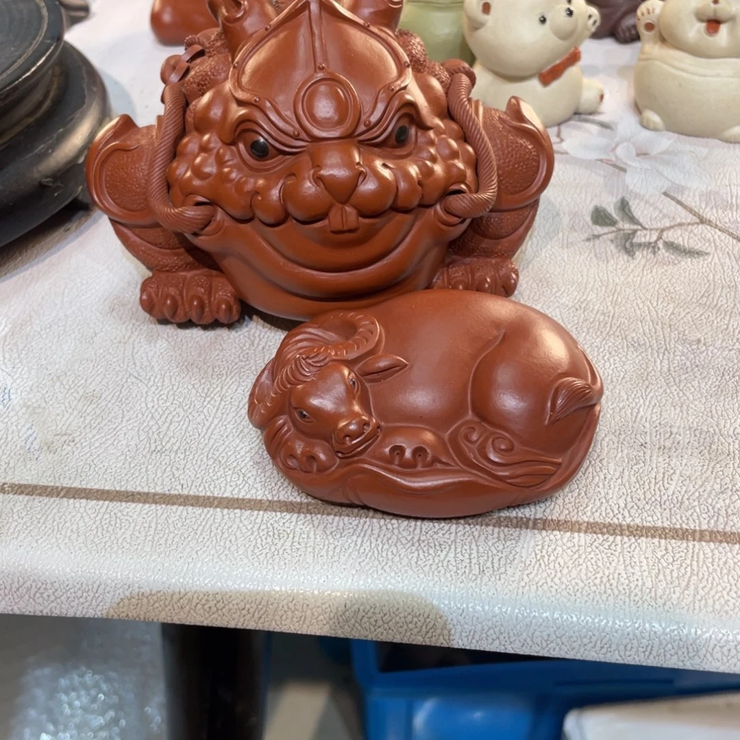 火***燚茶宠紫砂111111111蟾加牛