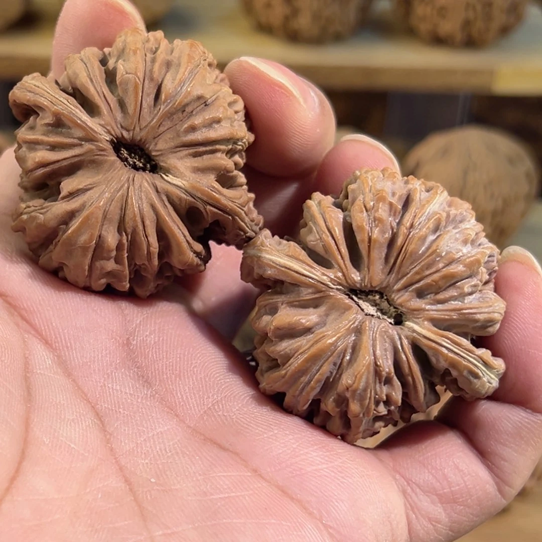 把件文玩核桃云*狼