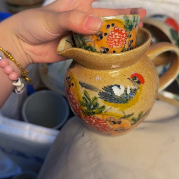 瓷片景德镇陶瓷手工手绘
