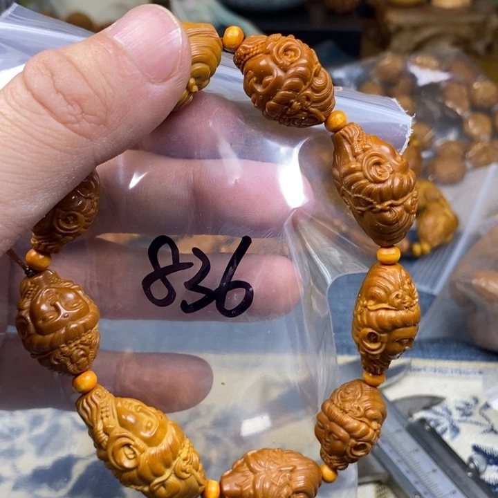 橄榄核手串/手链橄榄核雕工艺手串