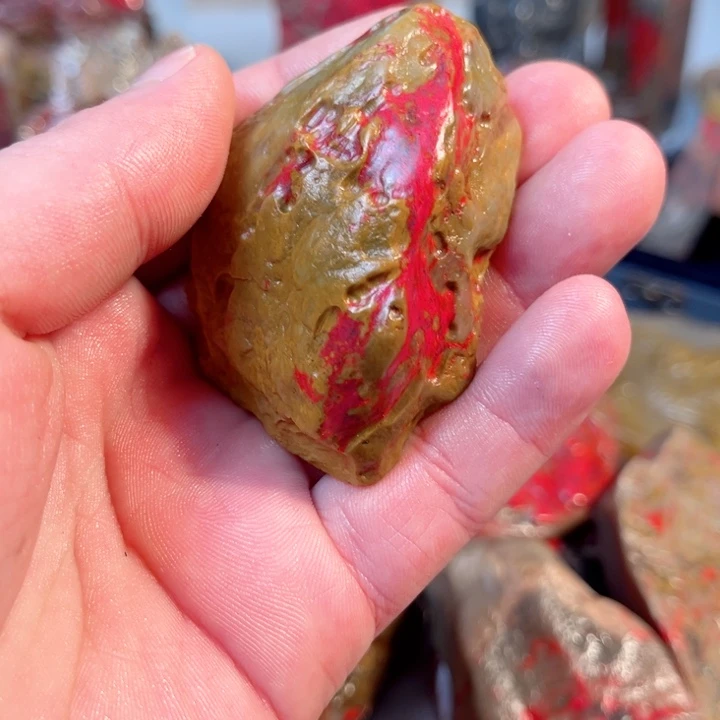 清***云昌化石昌化鸡血石