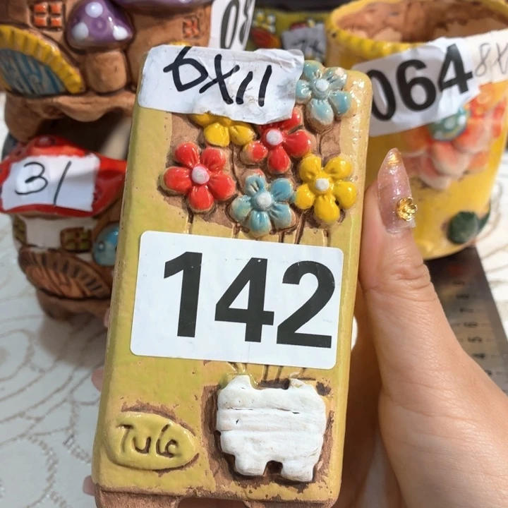 多肉花盆满15包邮