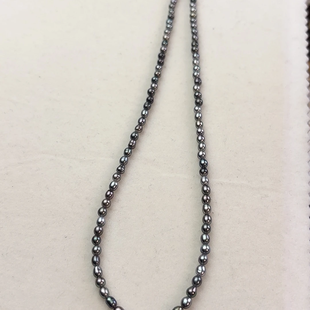 银S925镶嵌颈饰海水珍珠