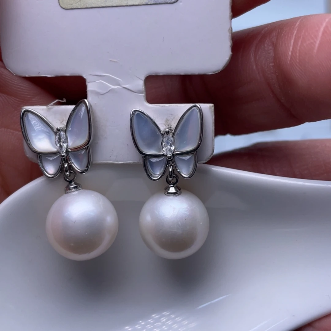 耳饰未镶嵌淡水珍珠