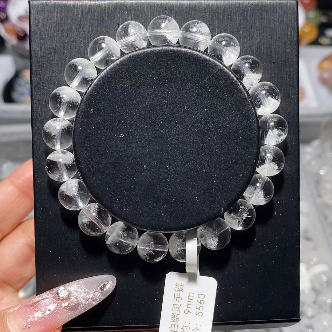 水晶手链未镶嵌白幽灵金字塔