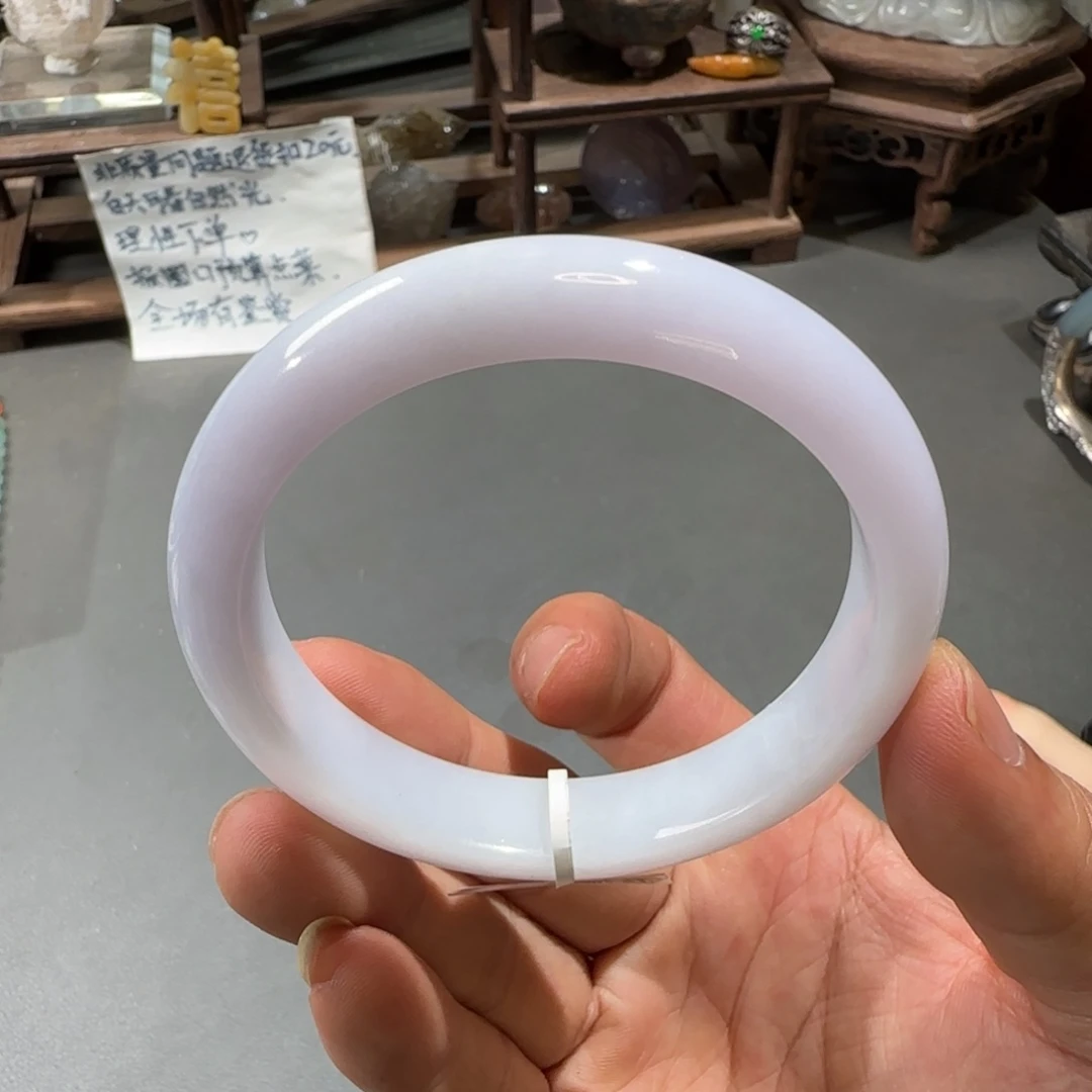 翡翠手镯未镶嵌57.5圈口