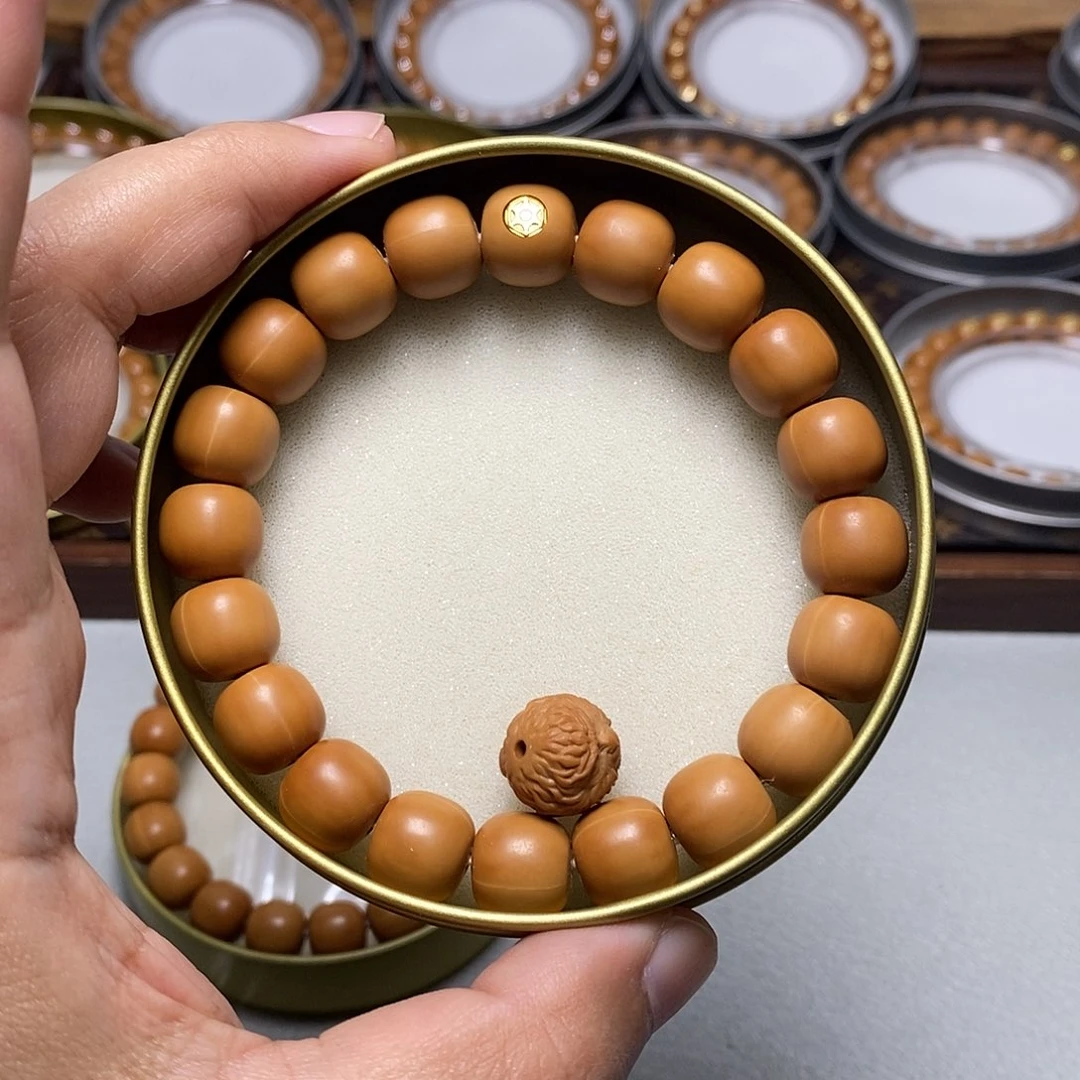 猴头核桃手串4号18k高配龙炎老型12左右