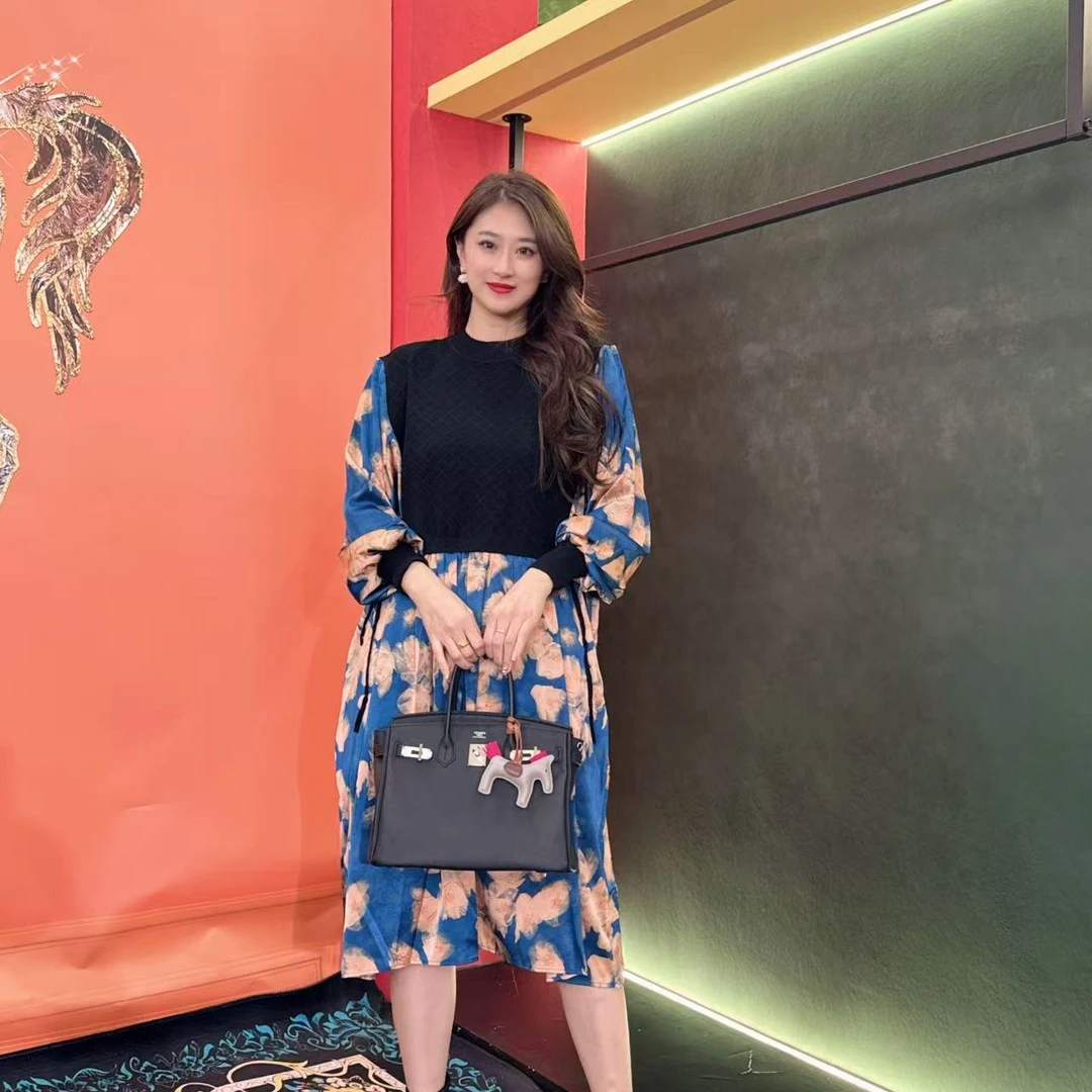 545多金大码气质减龄长款带帽裙子女装设计感连衣裙女