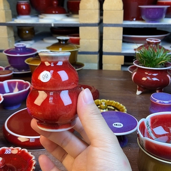 陶瓷景德镇名陶坊原矿郎红
